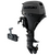 Suzuki DF9.9BTLSS 9.9 HP EFI 4-Stroke Stealth Black Outboard Motor - Main Product View - 20" Long Shaft - Electric Start - Remote Control - High Thrust