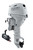 Suzuki DF25ATLW 25 HP EFI 4-Stroke White Outboard Motor - Main Product View - 20" Long Shaft - Electric Start - Remote Control - Power Trim & Tilt