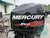 Front port side view of 2013 Mercury Optimax Pro XS 115 HP outboard motor cowling