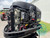 Opposite side view of 2006 Mercury Racing OptiMax 250 XS V6 powerhead with cowling removed
