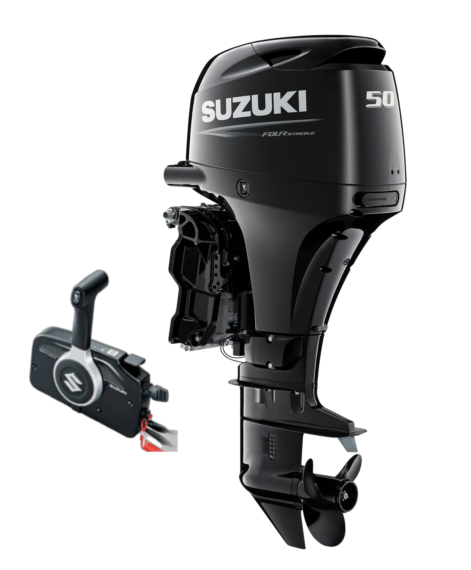 Suzuki DF50A 50 HP four-stroke outboard motor