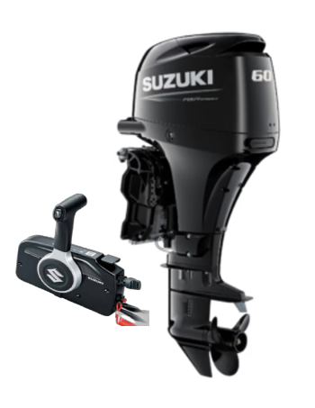 Suzuki DF60A 60 HP four-stroke outboard motor