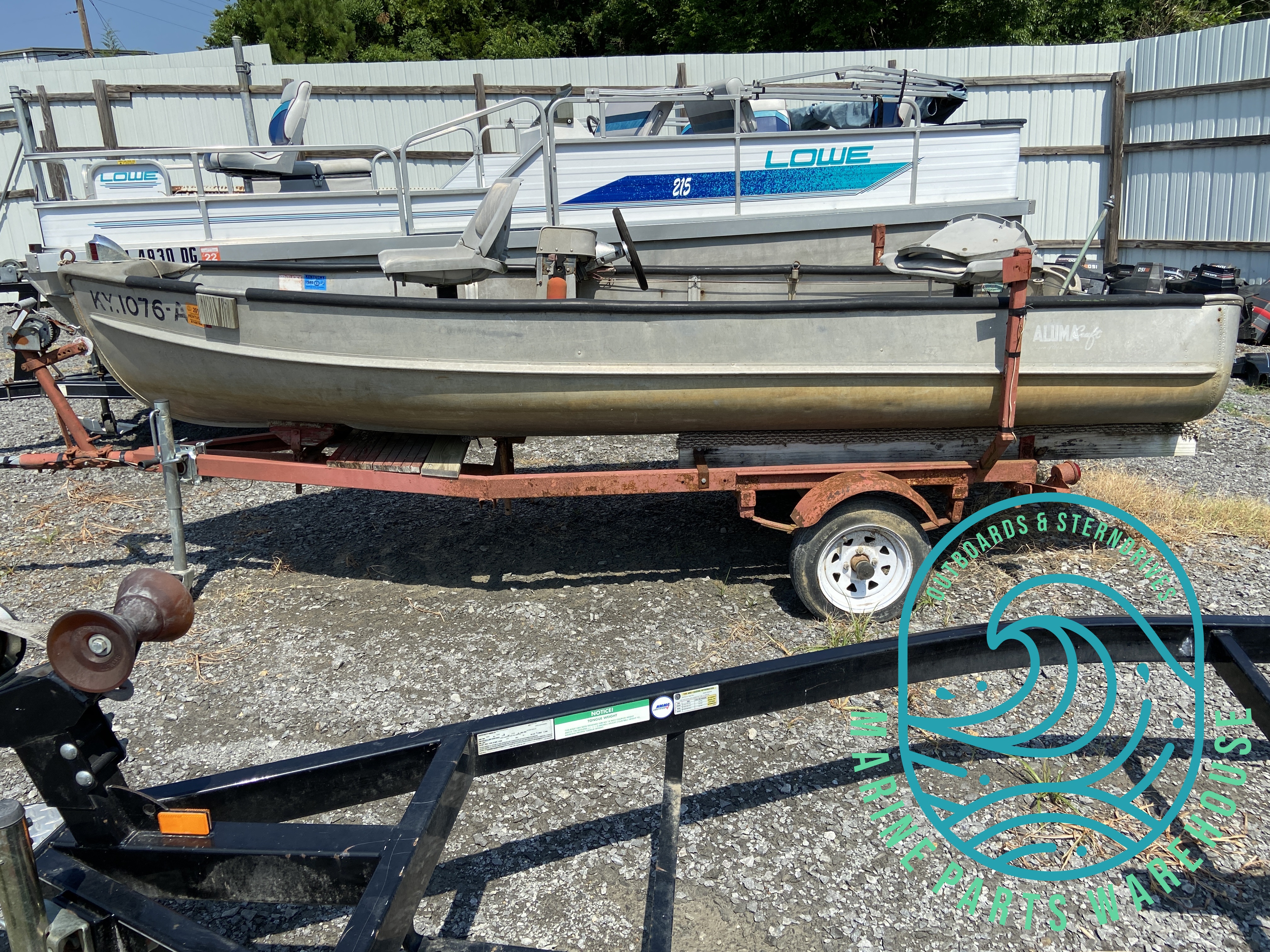 $1500 - 14' Valco boat, trailer, - Strip Pit Bait & Tackle