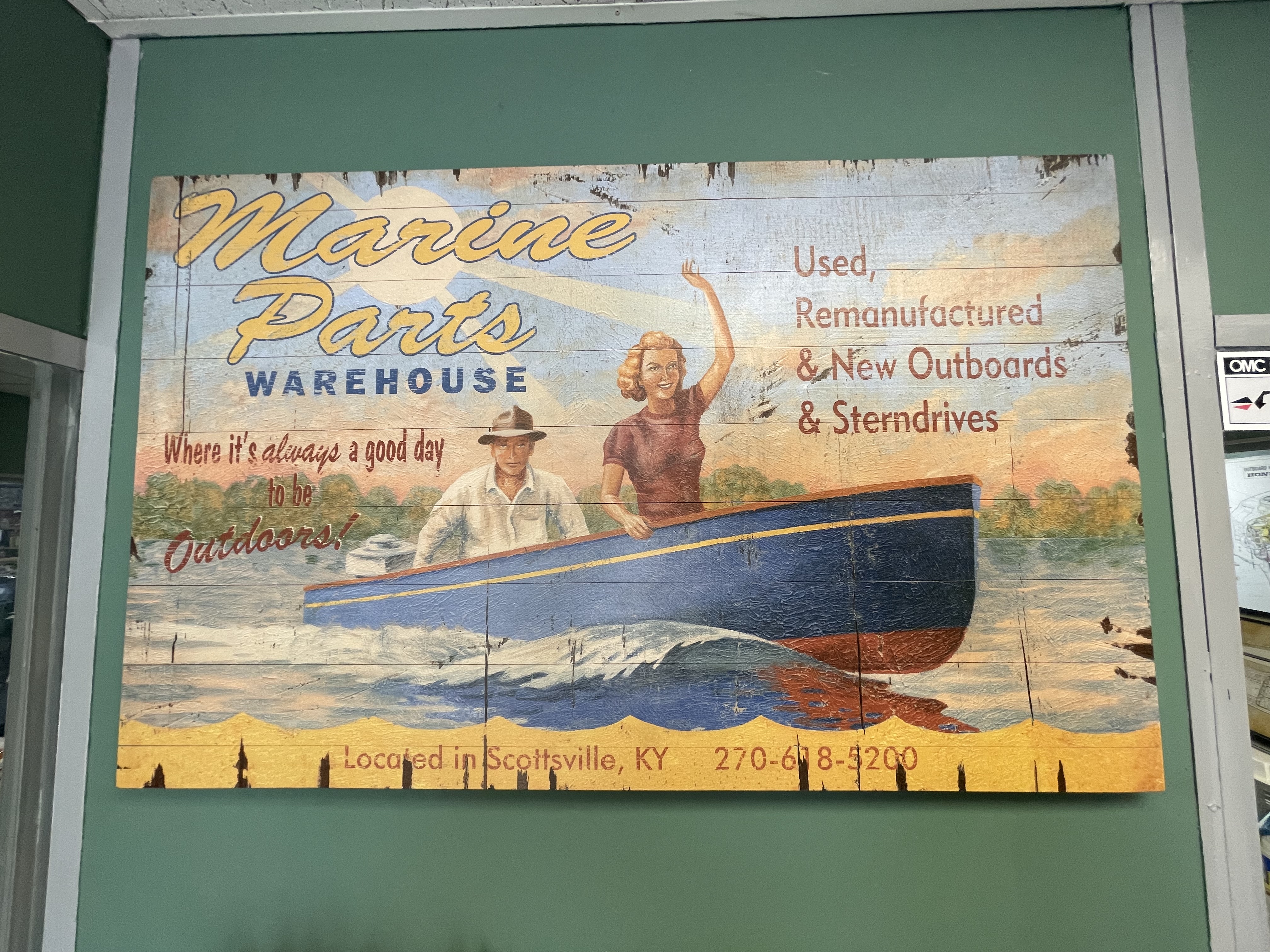 The Marine Parts Warehouse Outboard Museum