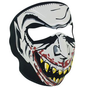 WNFM067G ZAN® Full Mask- Neoprene- Vampire, Glow in the Dark WNFM067G ZAN® Full Mask- Neoprene- Vampire, Glow in the Dark