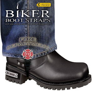 BBS/FD6 Weather Proof- Boot Straps- Fire Department- 6 Inch BBS/FD6 Weather Proof- Boot Straps- Fire Department- 6 Inch