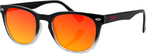 EZNV03 NVS Sunglass, Black Gradient Frame Smoked Crimson Mirrored len EZNV03 NVS Sunglass, Black Gradient Frame Smoked Crimson Mirrored len