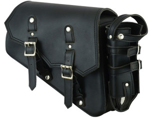 DS5011R Right Side Synthetic Leather Swing Arm Bag w/Bottle Holder DS5011R Right Side Synthetic Leather Swing Arm Bag w/Bottle Holder