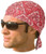 HW2614 Headwrap Paisley Red