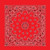 NT4401 Bandana Paisley Red