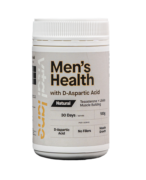 Men's Health Testosterone booster natural d-aspartic acid daa amino acid