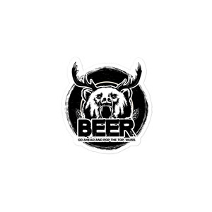 BEER — Bubble-free stickers