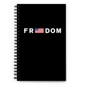 FREEDOM — Spiral notebook