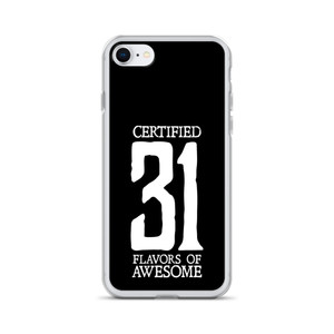 CERTIFIED 31-FLAVORS OF AWESOME — Clear Case for iPhone® CERTIFIED 31-FLAVORS OF AWESOME — Clear Case for iPhone®
