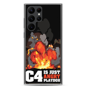 C4 IS JUST ANGRY PLAYDOH — Clear Case for Samsung® C4 IS JUST ANGRY PLAYDOH — Clear Case for Samsung®