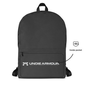 UNDIE ARMOR — CERTIFIED PERSONAL STAIN PROTECTION — Backpack UNDIE ARMOR — CERTIFIED PERSONAL STAIN PROTECTION — Backpack