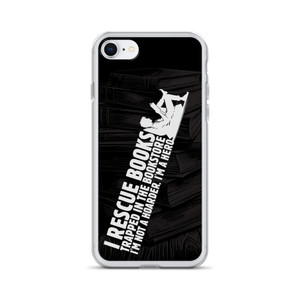 I RESCUE BOOKS — (Mens) — Clear Case for iPhone® I RESCUE BOOKS — (Mens) — Clear Case for iPhone®