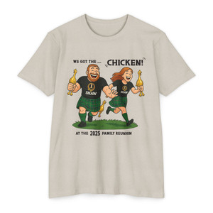 Shaw Reunion - Man/Woman I got the chicken - (60/40)Unisex CVC Jersey T-shirt Shaw Reunion - Man/Woman I got the chicken - (60/40)Unisex CVC Jersey T-shirt