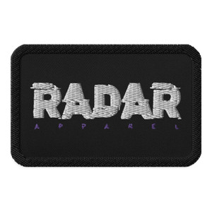 Radar Apparel — Embroidered Patch - Rectangle 3.5″×2.25″ Radar Apparel — Embroidered Patch - Rectangle 3.5″×2.25″