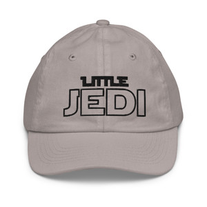 LITTLE JEDI — Youth baseball cap (blk design)