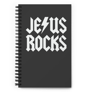 JESUS ROCKS — Spiral notebook JESUS ROCKS — Spiral notebook