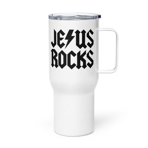 JESUS ROCKS — Metal Tumbler