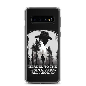 HEADED TO THE TRAIN STATION — Clear Case for Samsung® HEADED TO THE TRAIN STATION — Clear Case for Samsung®