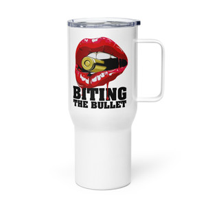 Biting The Bullet — Metal Tumbler