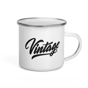 Vintage — Enamel Mug