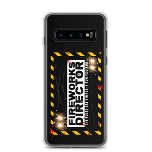 Fireworks Director — I Run, You Run. — Clear Case for Samsung® Fireworks Director — I Run, You Run. — Clear Case for Samsung®