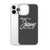 Raised On Jesus & Sweet Tea — Clear Case for iPhone® (dark)