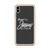 Raised On Jesus & Sweet Tea — Clear Case for iPhone® (dark)