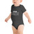 LITTLE JEDI — Baby short sleeve one piece (wht design)