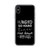 I Laughed So Hard Tears Ran Down My Legs — Clear Case for iPhone®