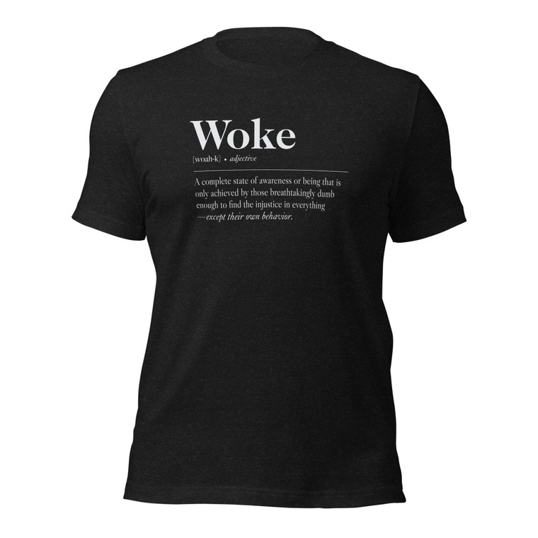 Woke - Definition (wht design)