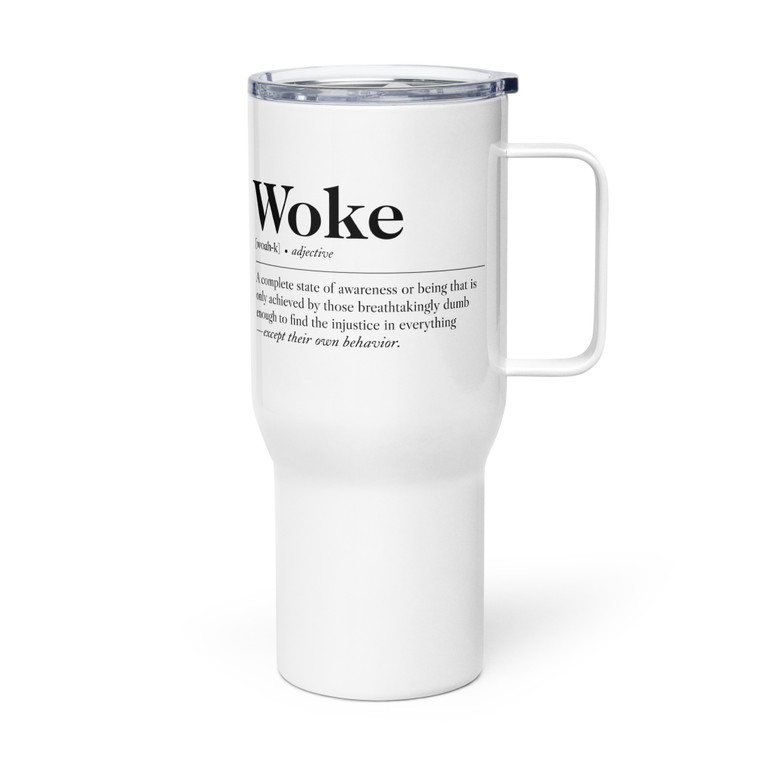 Woke - Definition — Metal Tumbler
