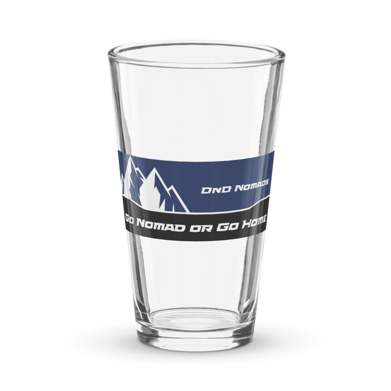 DnD Nomads — Shaker pint glass
