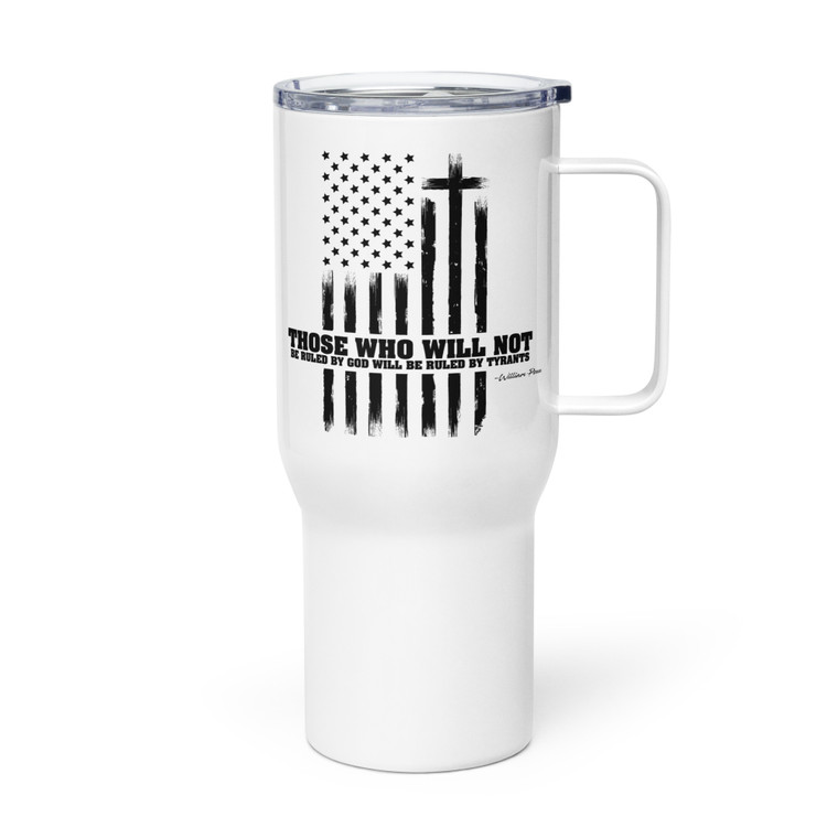 Those Who Will Not Be Ruled — Metal Tumbler