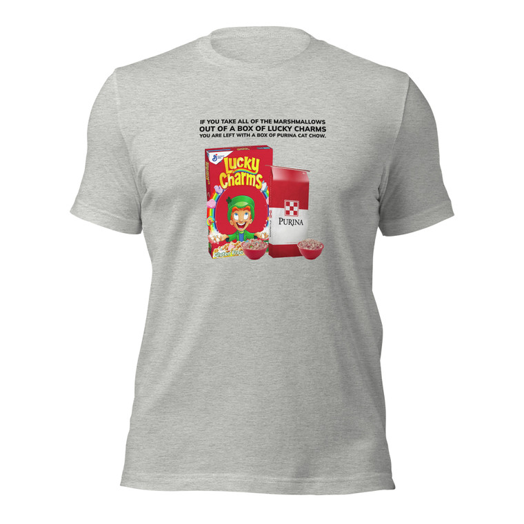 TAKE ALL THE MARSHMALLOWS OUT OF LUCKY CHARMS (blk design)