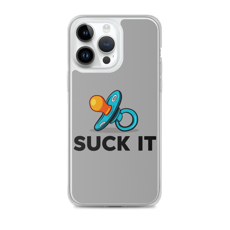 SUCK IT — Clear Case for iPhone®