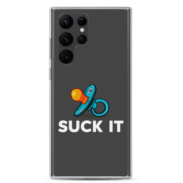 SUCK IT — Clear Case for Samsung®
