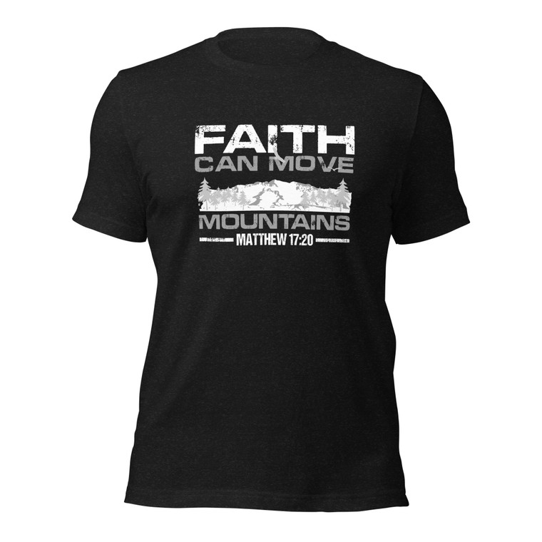 FAITH CAN MOVE MOUNTAINS (wht design)