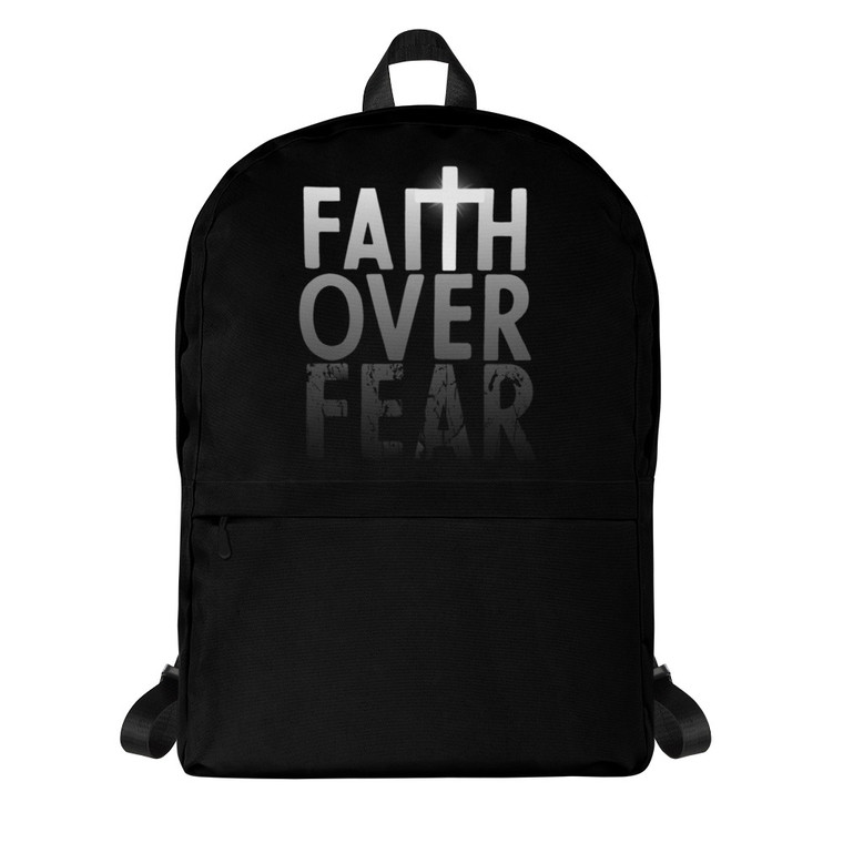 FAITH OVER FEAR — Backpack