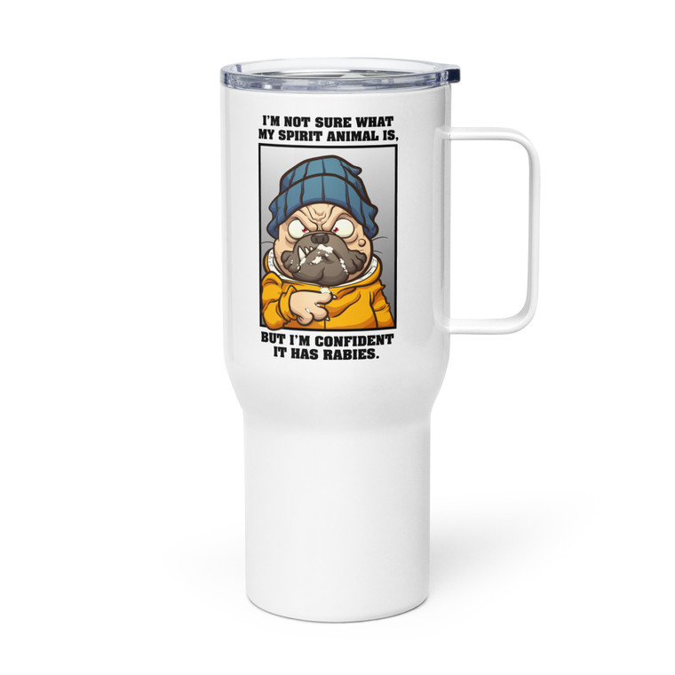 NOT SURE WHAT MY SPIRIT ANIMAL IS — Metal Tumbler