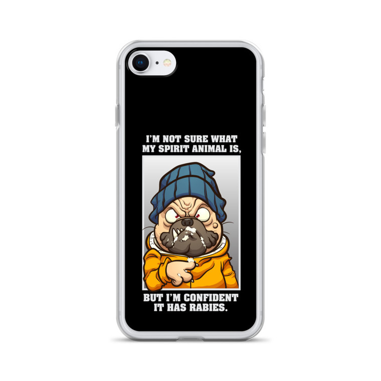 NOT SURE WHAT MY SPIRIT ANIMAL IS — Clear Case for iPhone®
