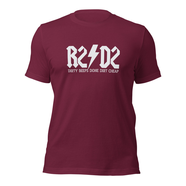 R2D2 - DIRTY BEEPS DONE DIRT CHEAP (wht design)
