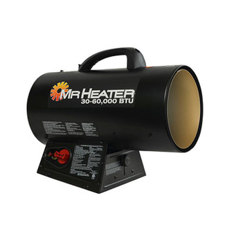 Mr Heater, Forced Air Propane Heater, 60k BTU's, LP