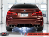 AWE Tuning Track Edition Axle-Back Exhaust for BMW F90 M5 - Chrome Silver Tips