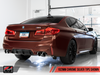 AWE Tuning Track Edition Cat-Back Exhaust for BMW F90 M5 - Chrome Silver Tips