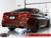 AWE Tuning SwitchPath Cat-Back Exhaust for BMW F90 M5 - Diamond Black Tips